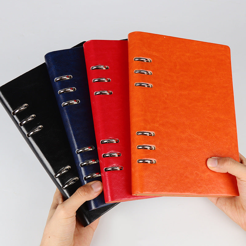 Cuaderno A5 de Polipiel con Anillas – Elegancia y Organización para tu Día a Día
