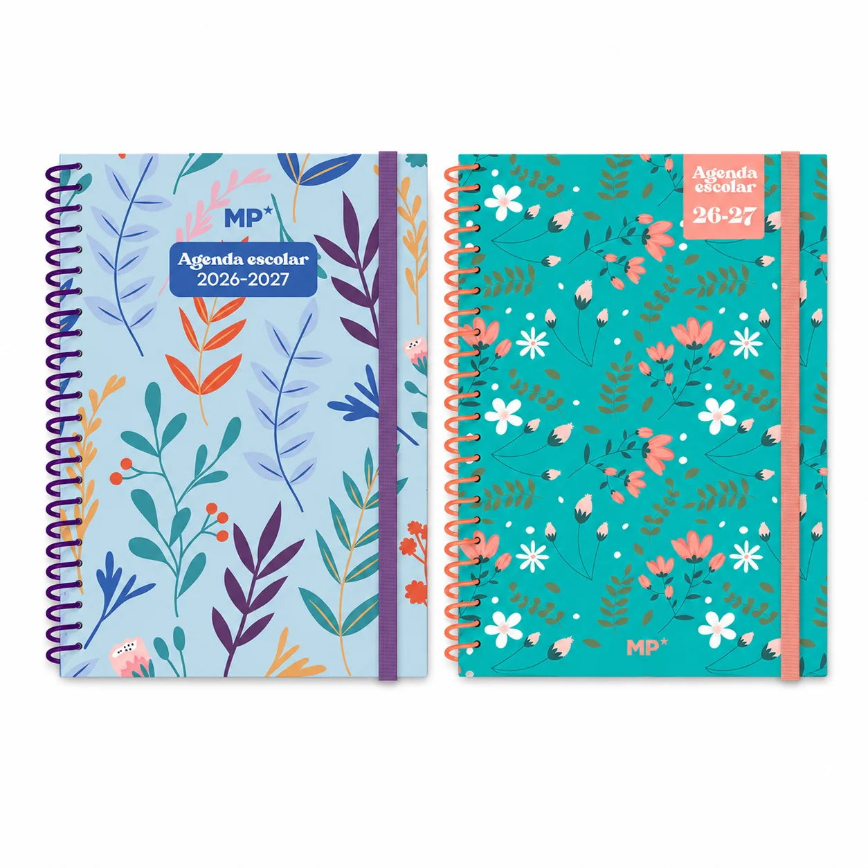 Pack de 2 Agendas Escolares 2026-2027 – Organización y Estilo para Todo el Curso