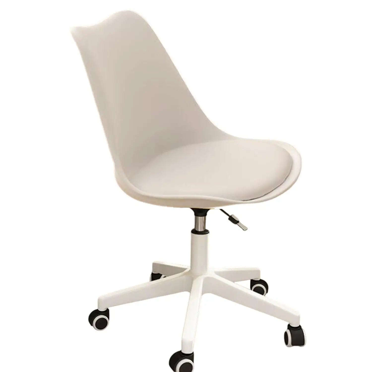 Silla Ergonómica de Oficina Giratoria – Soporte Lumbar, Altura Ajustable, Base Nylon