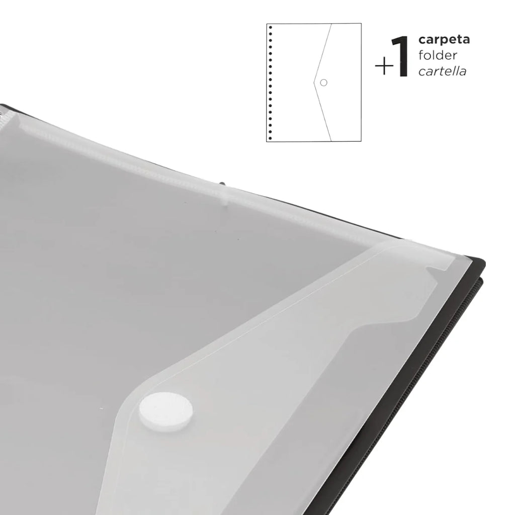 Carpeta Organizadora Transparente – Protege y Organiza tus Documentos con Total Comodidad