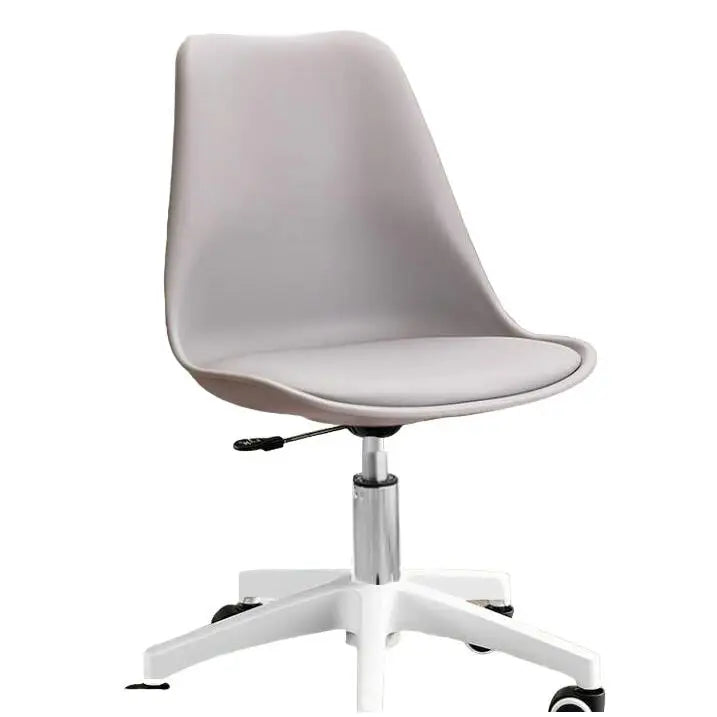 Silla Ergonómica de Oficina Giratoria – Soporte Lumbar, Altura Ajustable, Base Nylon