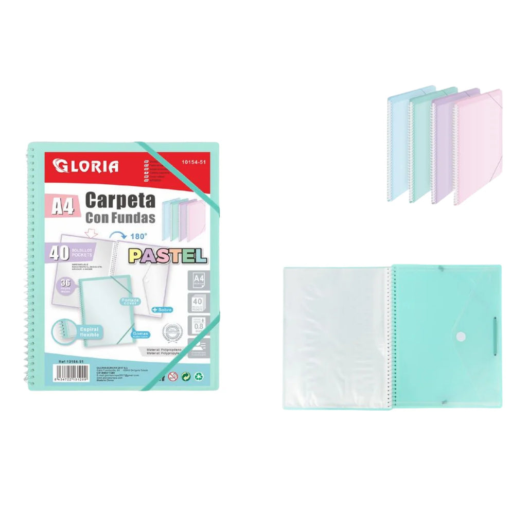 Carpeta Organizadora Transparente – Protege y Organiza tus Documentos con Total Comodidad