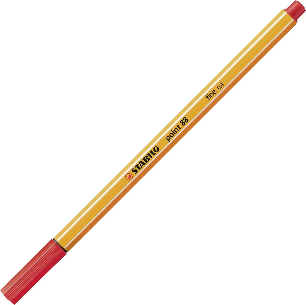 STABILO Point 88 Pack 20 – Rotuladores Punta Fina 0.4mm, Made in Germany
