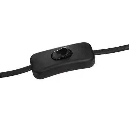 Lámpara de Mesa Koby Negra – Diseño Minimalista 24cm para Escritorio