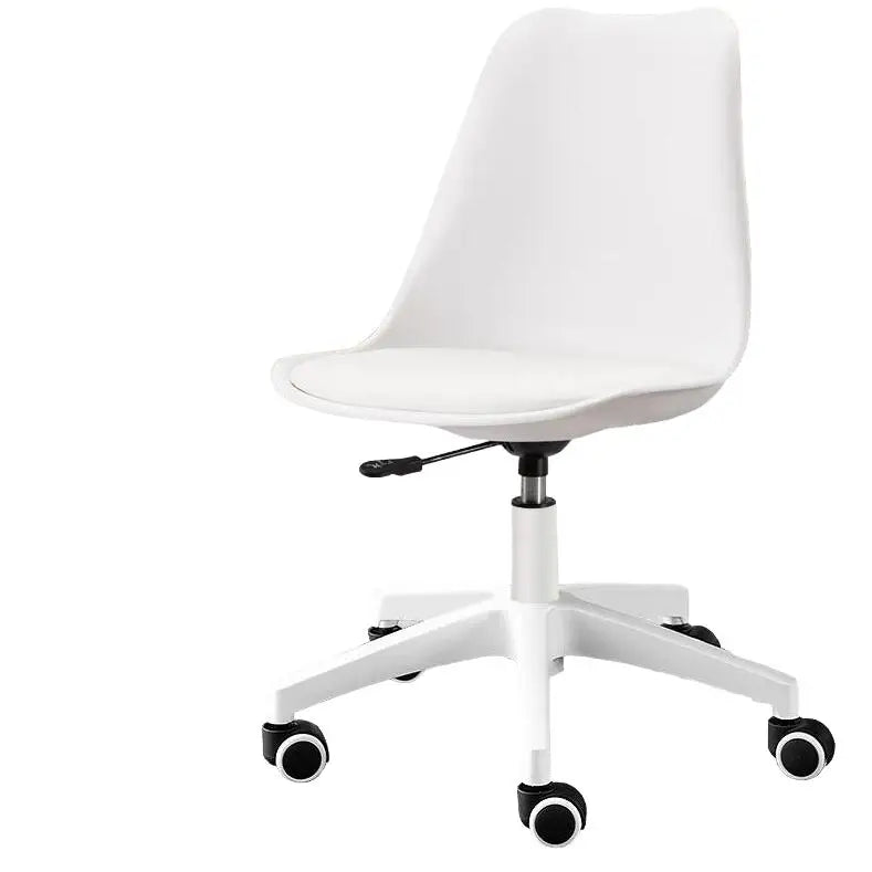 Silla Ergonómica de Oficina Giratoria – Soporte Lumbar, Altura Ajustable, Base Nylon
