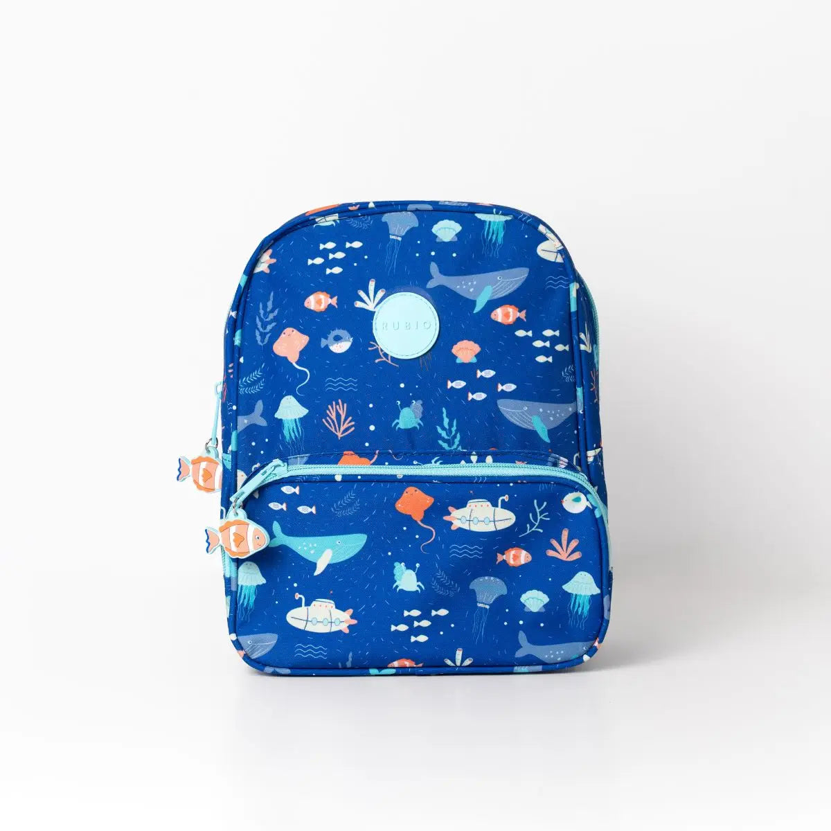 Mochila Escolar Infantil RUBIO Azul Marino – Ligera y Resistente para el Cole