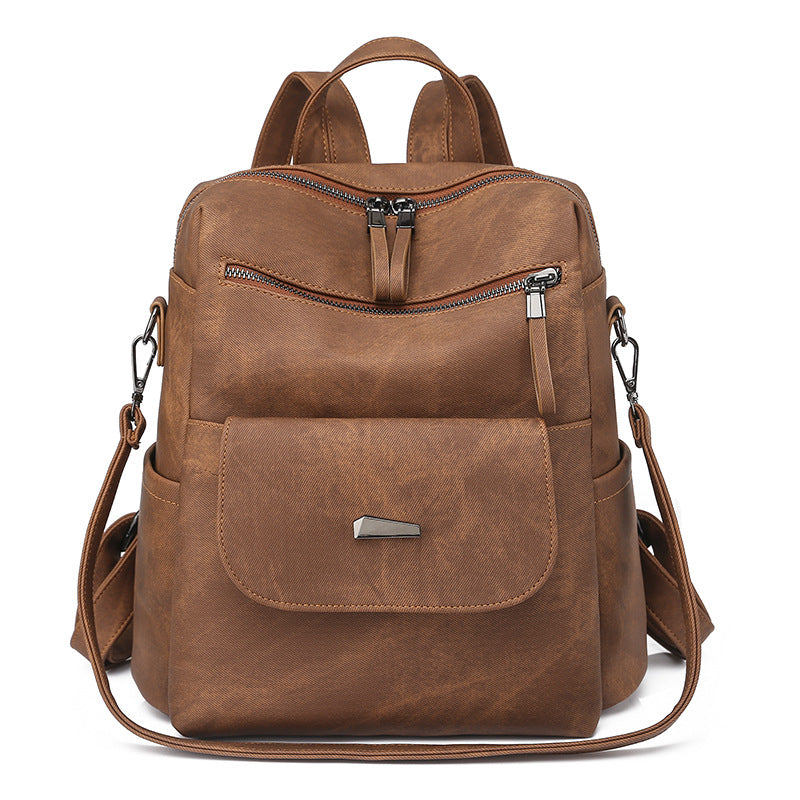 Mochila Mujer de Polipiel – Elegancia y Gran Capacidad para el Día a Día