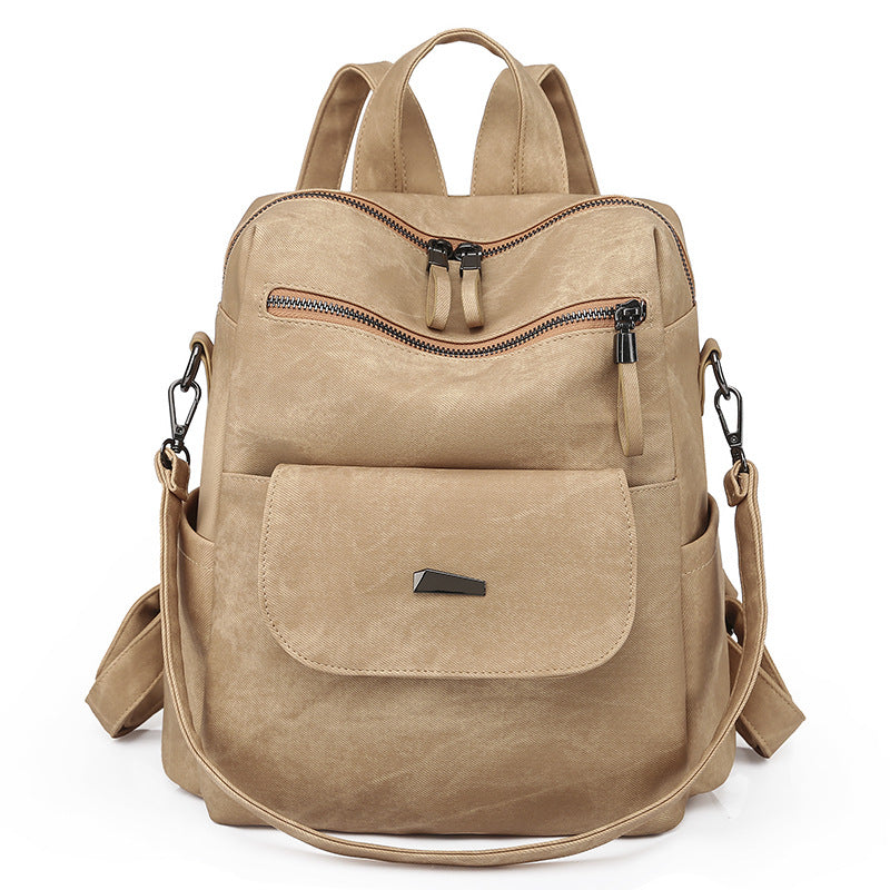 Mochila Mujer de Polipiel – Elegancia y Gran Capacidad para el Día a Día