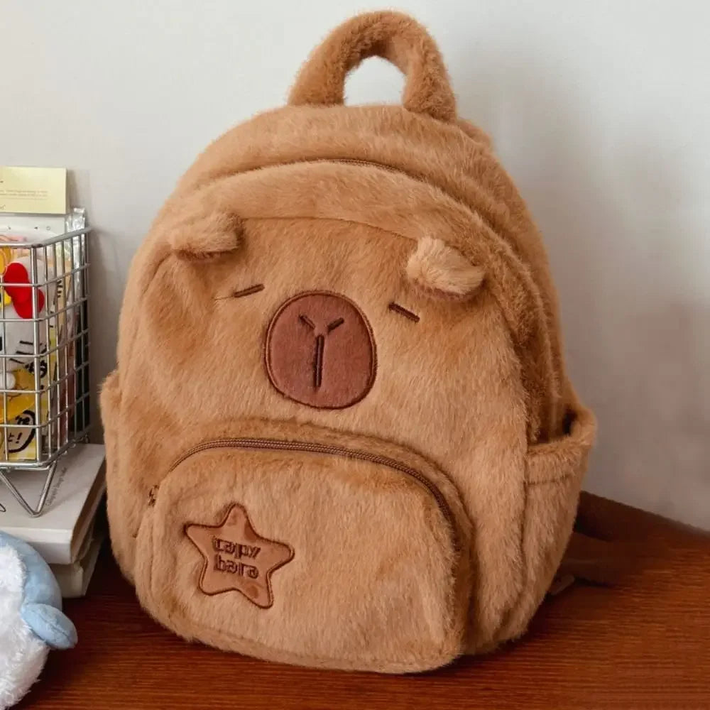 Mochila de Capibara Kawaii – El Complemento Más Adorable para tu Día a Día