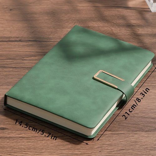 Cuaderno A5 Vintage de Piel – Tapa Blanda Personalizable