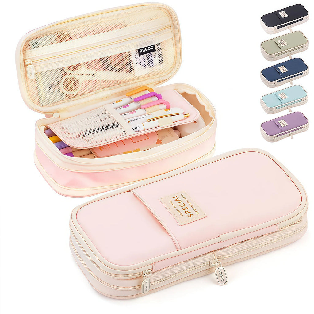 Estuche Kawaii de Gran Capacidad – Organiza tu Material con el Estilo Más Adorable