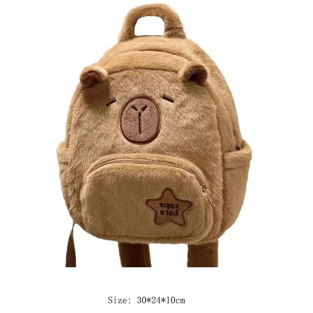 Mochila de Capibara Kawaii – El Complemento Más Adorable para tu Día a Día