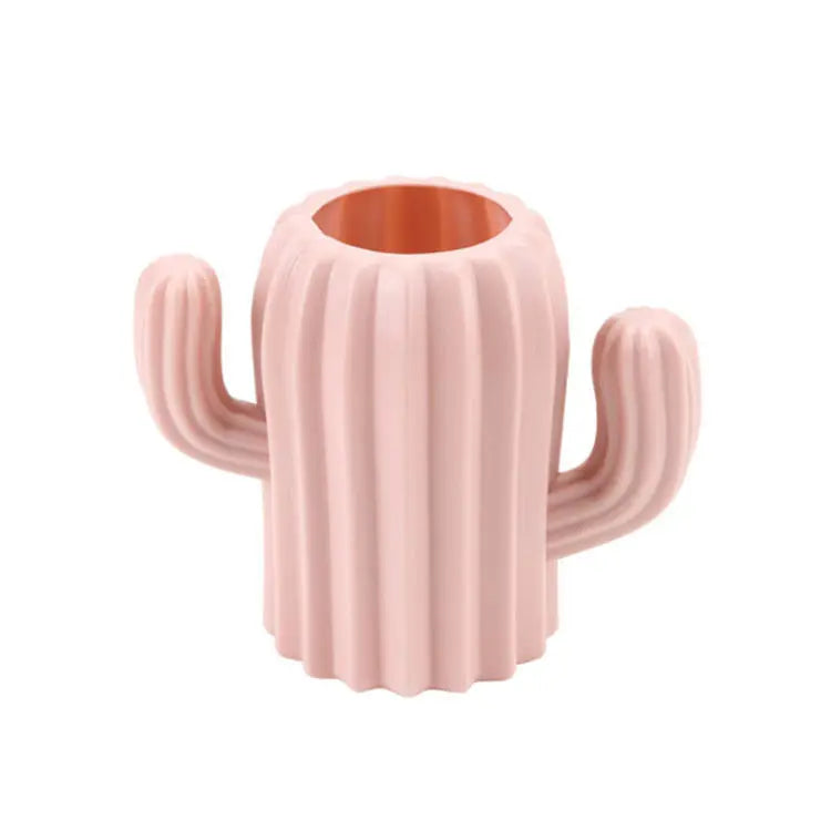 Organizador Decorativo Cactus – Portalápices y Jarrón Multifuncional